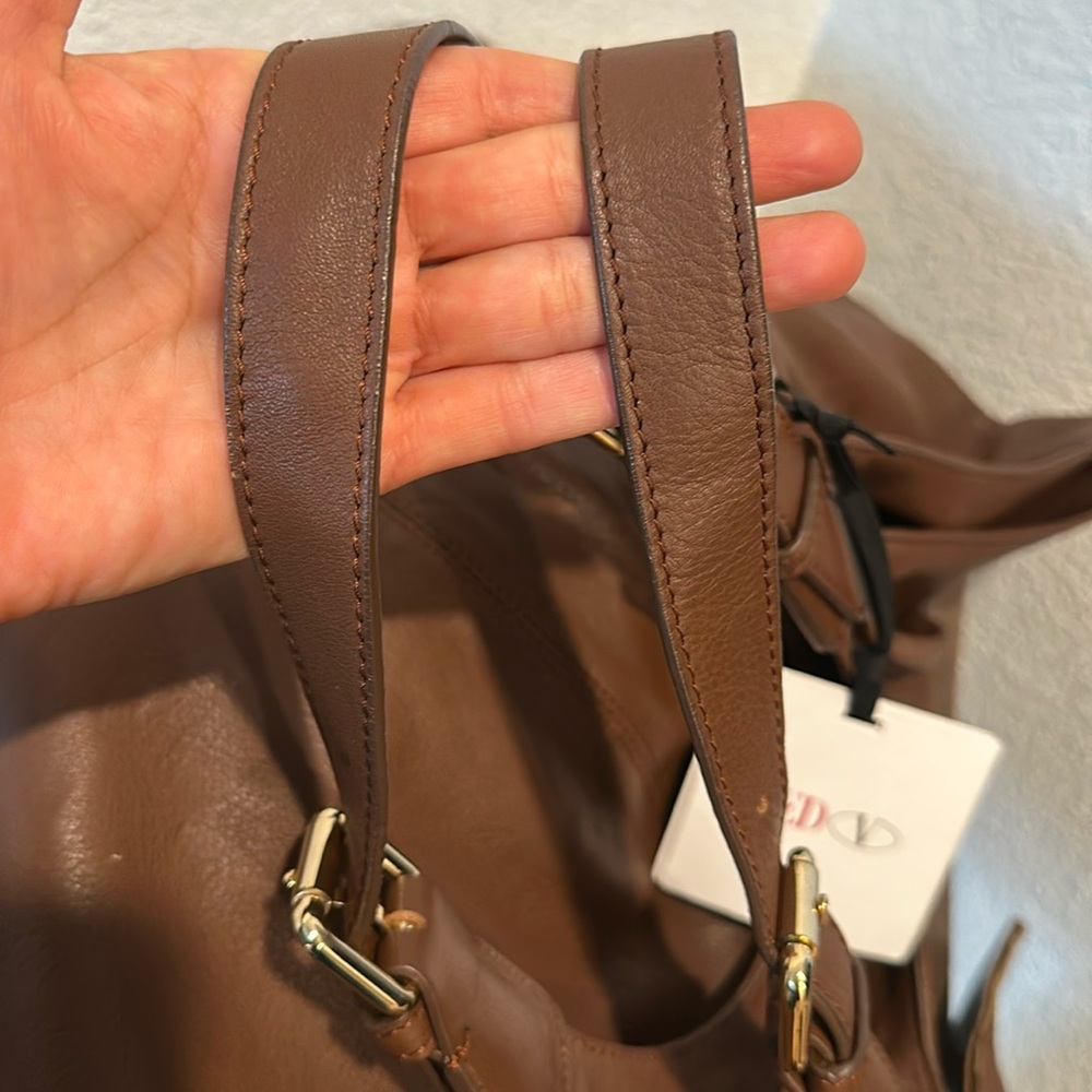 Red Valentino Hobo Bag with XLarge Bow Chocolate NEW!!! - Picture 7 of 12